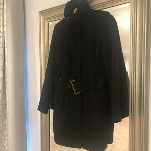 Black Zara coat